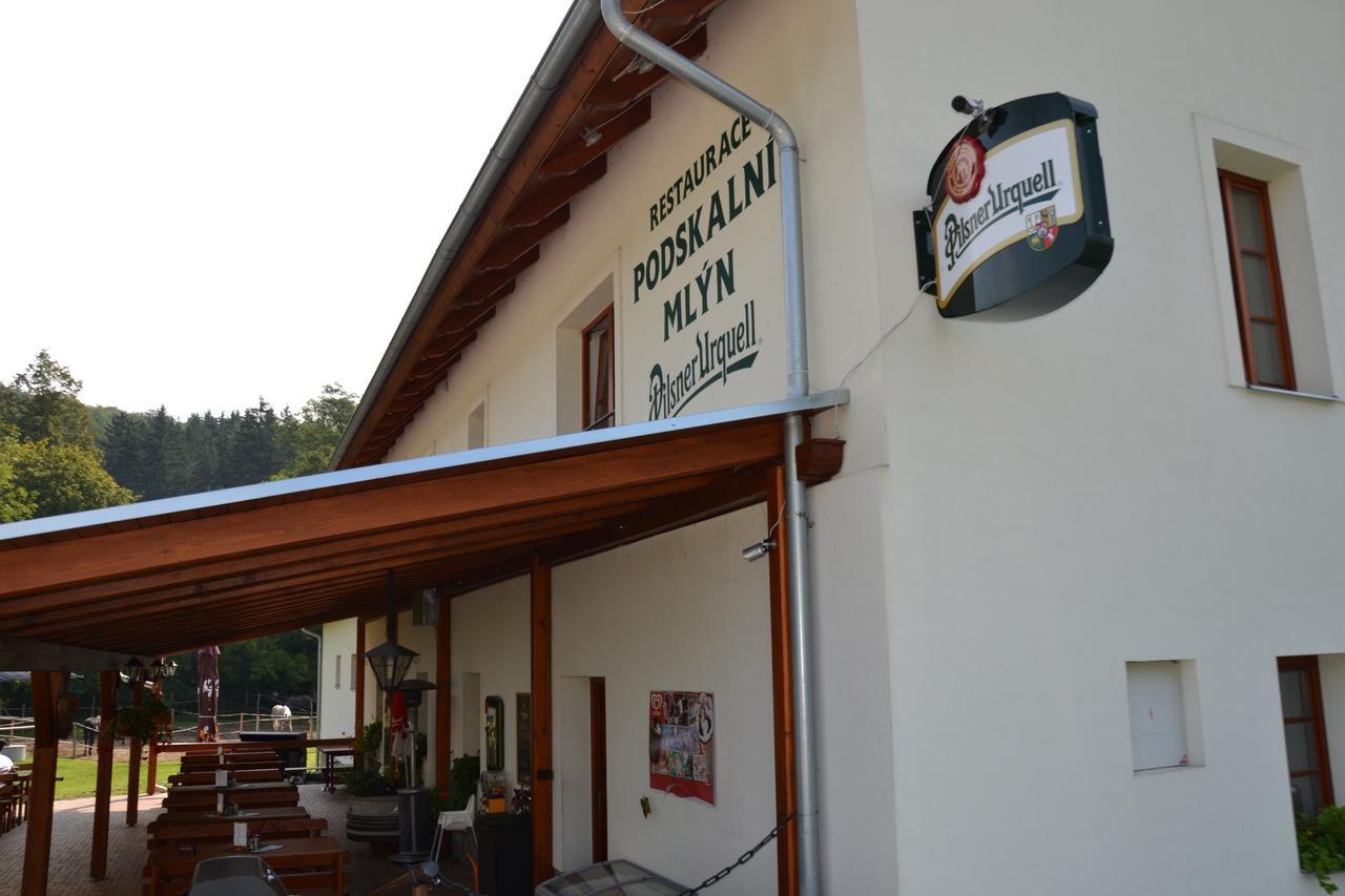 Podskalni Mlyn Otel Ostopovice Dış mekan fotoğraf